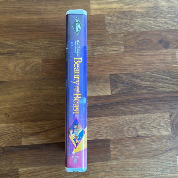 RARE Beauty and the Beast VHS Black Diamond Walt Disney Classic Home Video - Picture 5 of 5